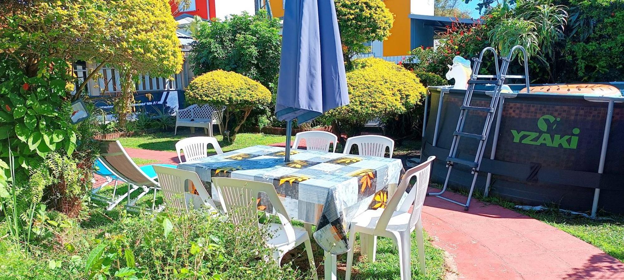 Chambre Privee 1 - Case Creole Le Mistral,Chez Kevin Saint-André Zewnętrze zdjęcie